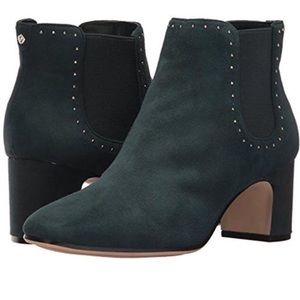 NWOT Anne Klein Suede Ankle Boot, sz  8